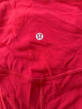 lululemon athletica Bright Red Leggings